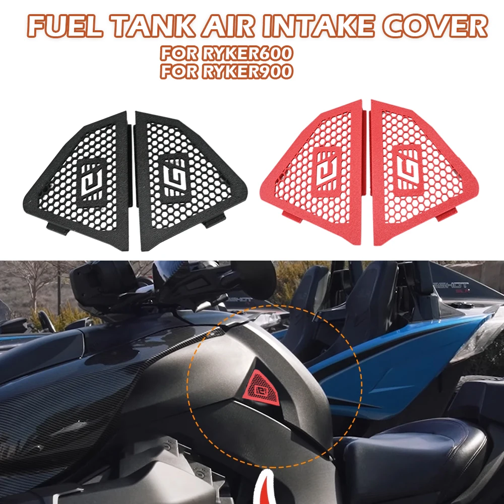 FUEL TANK INSERTS For Canam Ryker Honeycomb Side Tank Cover 600cc 900cc Ace Rally Sport 3D Printed