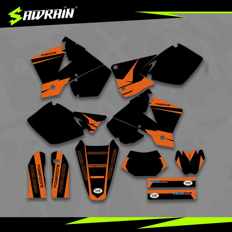 

Sawrain Motorcycle Graphics Backgrounds Decal Stickers Kits for KTM EXC XCW SXF 03EXC