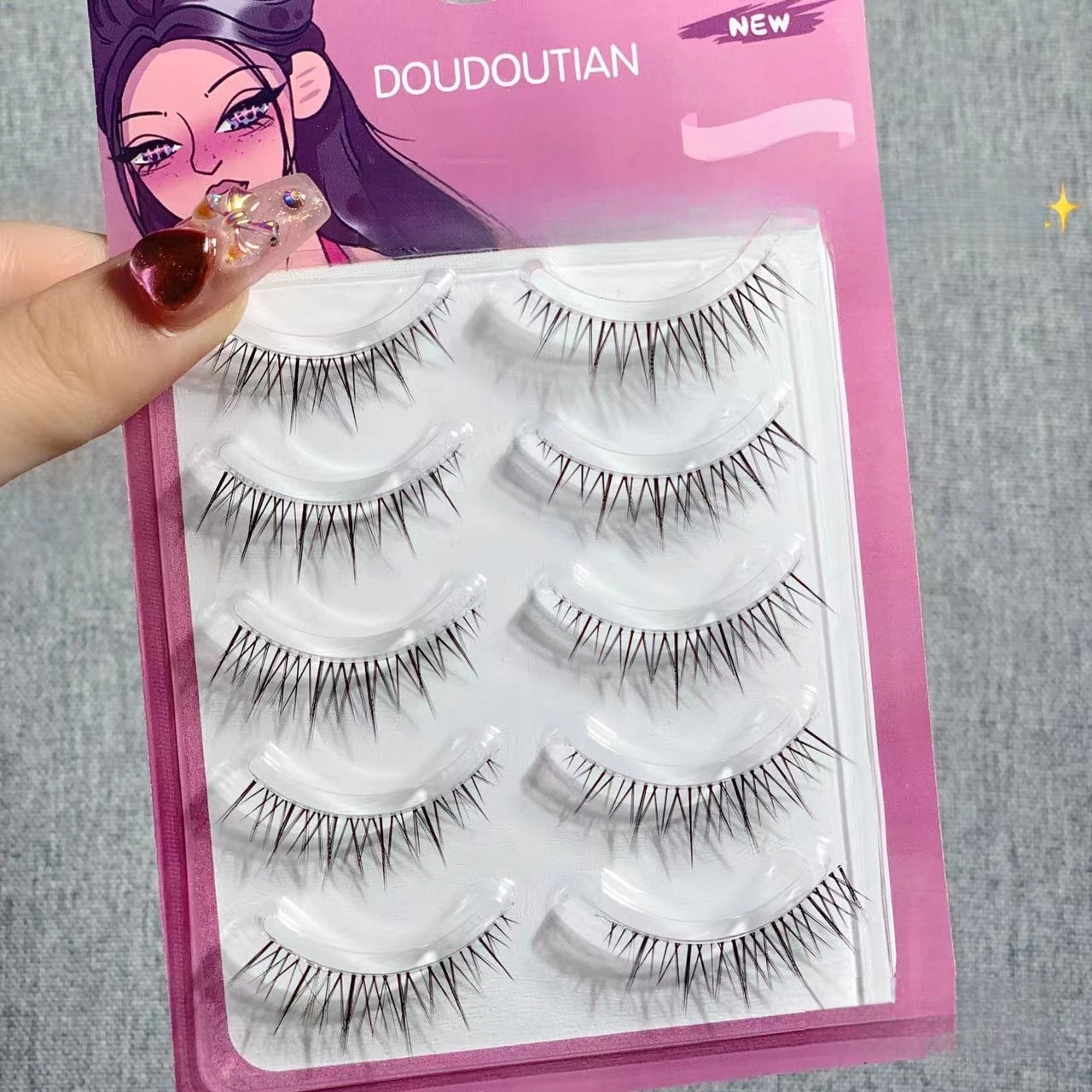 رموش دودوتيان الطبيعية المستقي - مراجعة Eyelash Extension Douyin وسعره