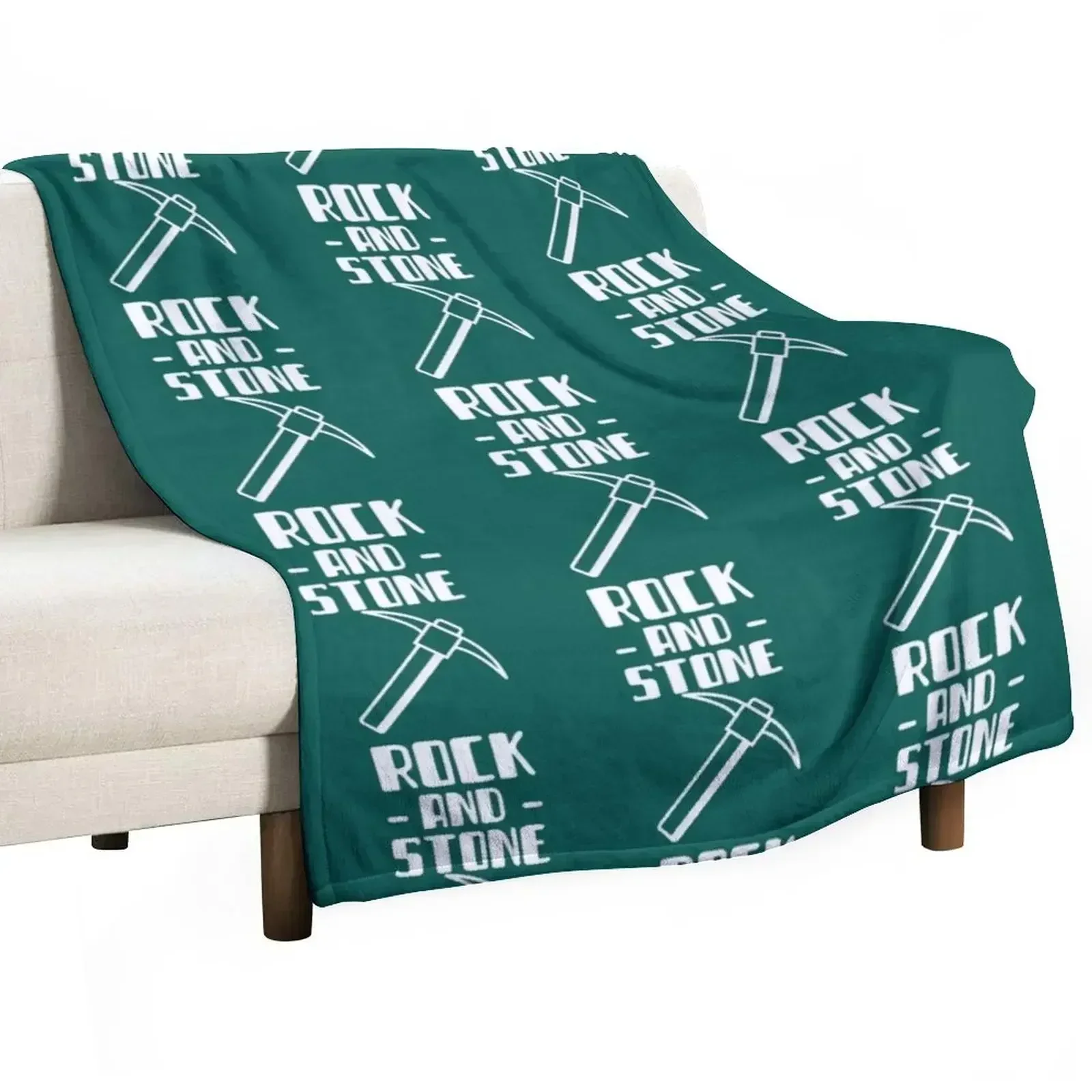 rock and stone Throw Blanket Spring Fall Cozy Throw Blanket for Couch