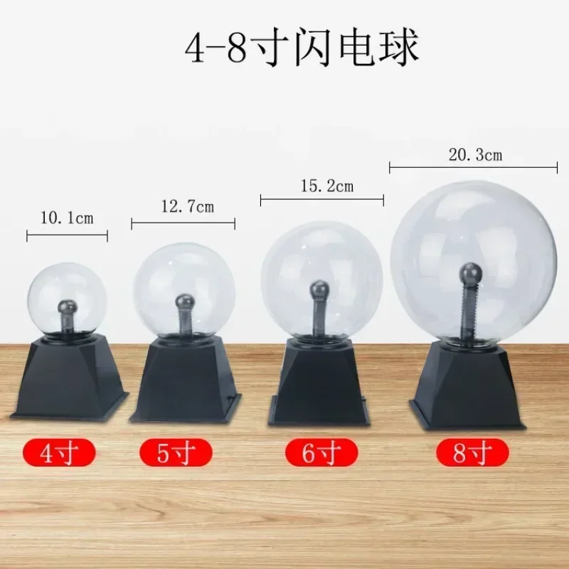 Imagem -02 - Magic Ion Ball Led Night Light Sound Control Sensor Touch Sensor Lanternas Estáticas Lâmpadas de Novidade