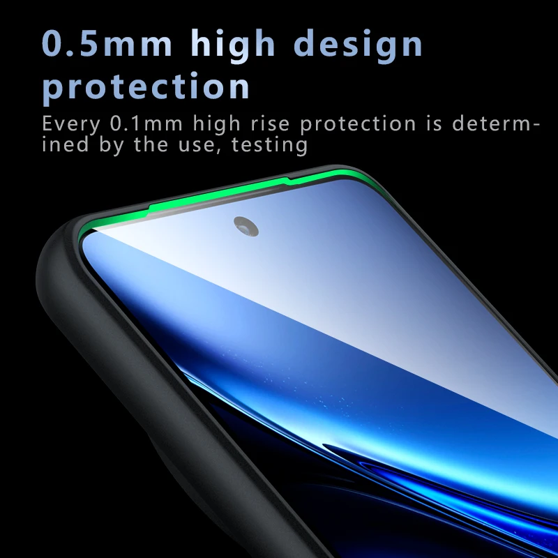 Skin Sensation Airbag Anti Drop Case Cover for Vivo X200 Pro Mircropyle Back Case Cover Vivo X200 X200 Pro Fundas Vivo X100 Pro
