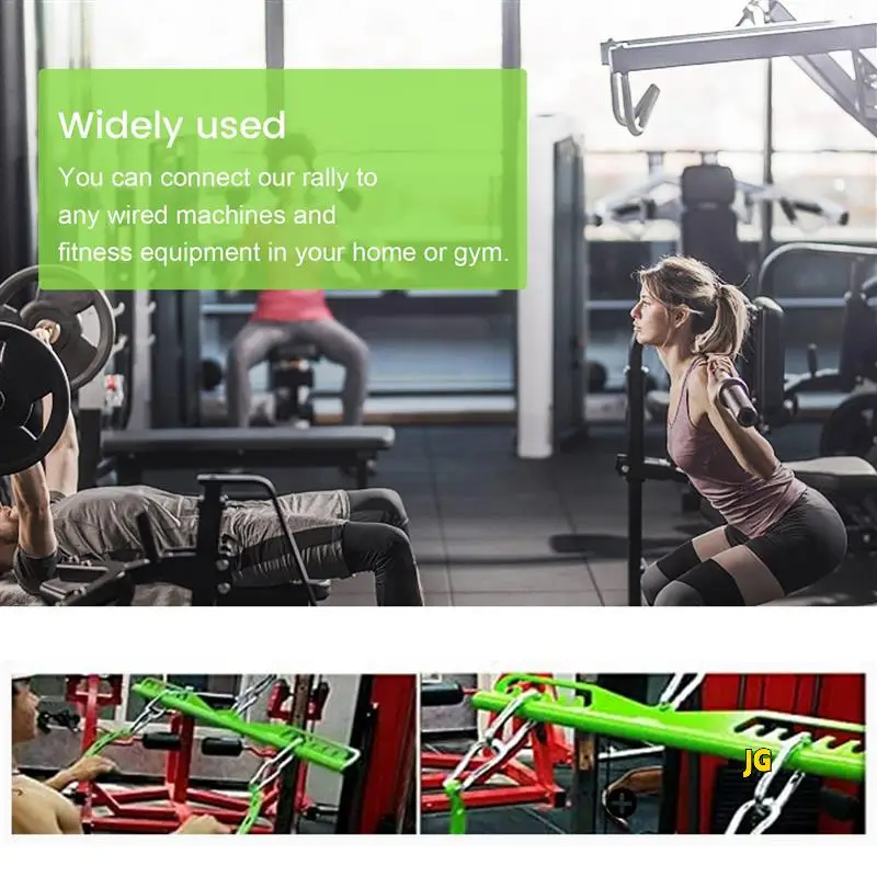 

Home Gym Fitness Spreader Bar, Multi-Grip Wide Lat Pull Down Bar,Lat Pulldown Attachments Long Bar,Short Bar