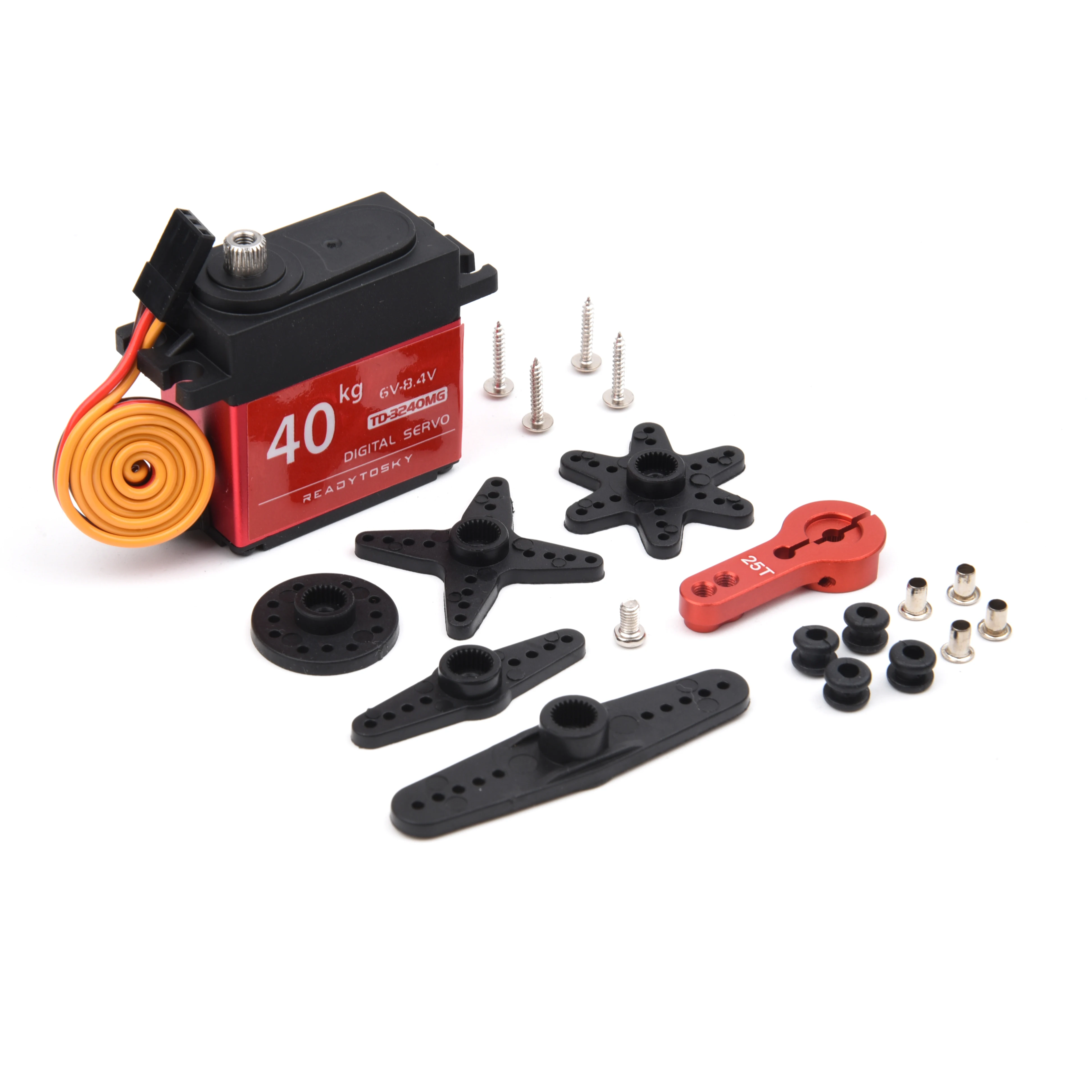 1X防水サーボ 20kg 25kg 30kg 35kg 40kg ハイスピードサーボ メタルギア デジタルサーボ RCバハサーボ 1/8 1/10スケールRCカー用