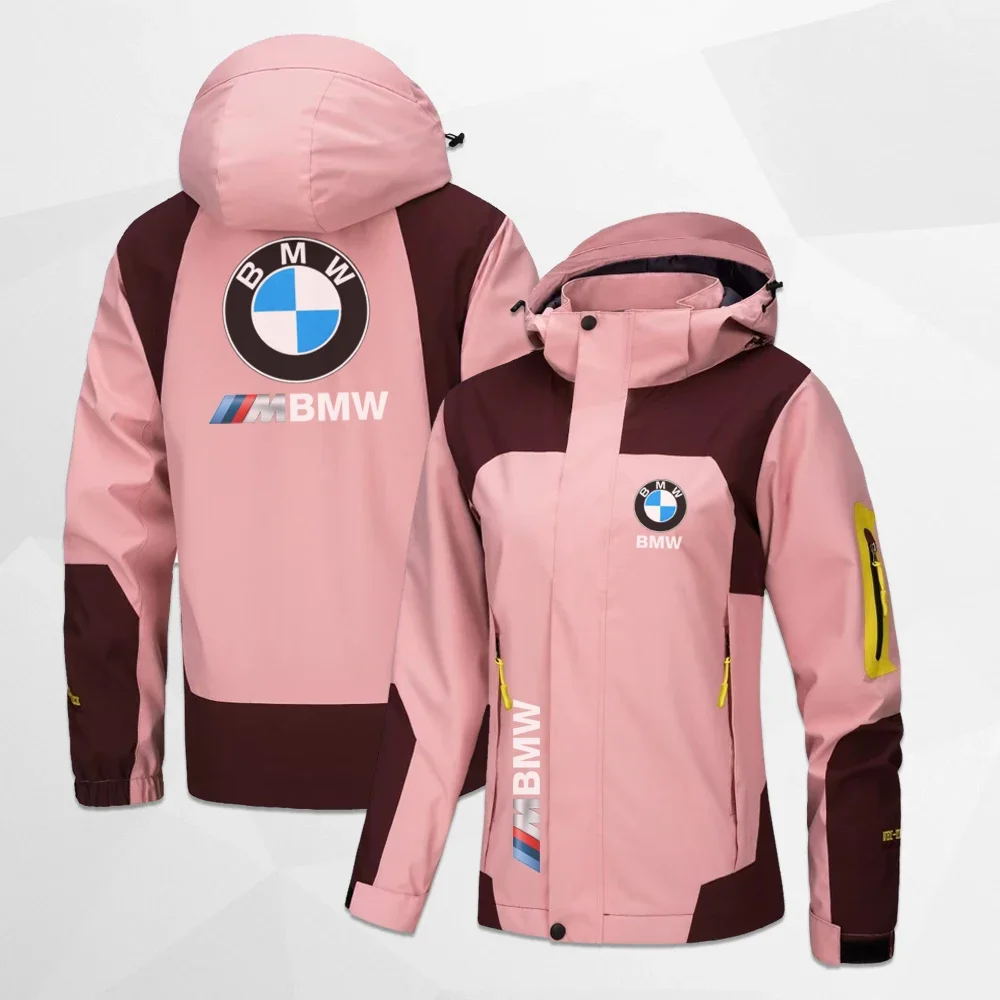 2024 BMW men\'s and women\'s motorcycle, bicycle, racing waterproof clothing, casual outdoor sports mountaineering clothing