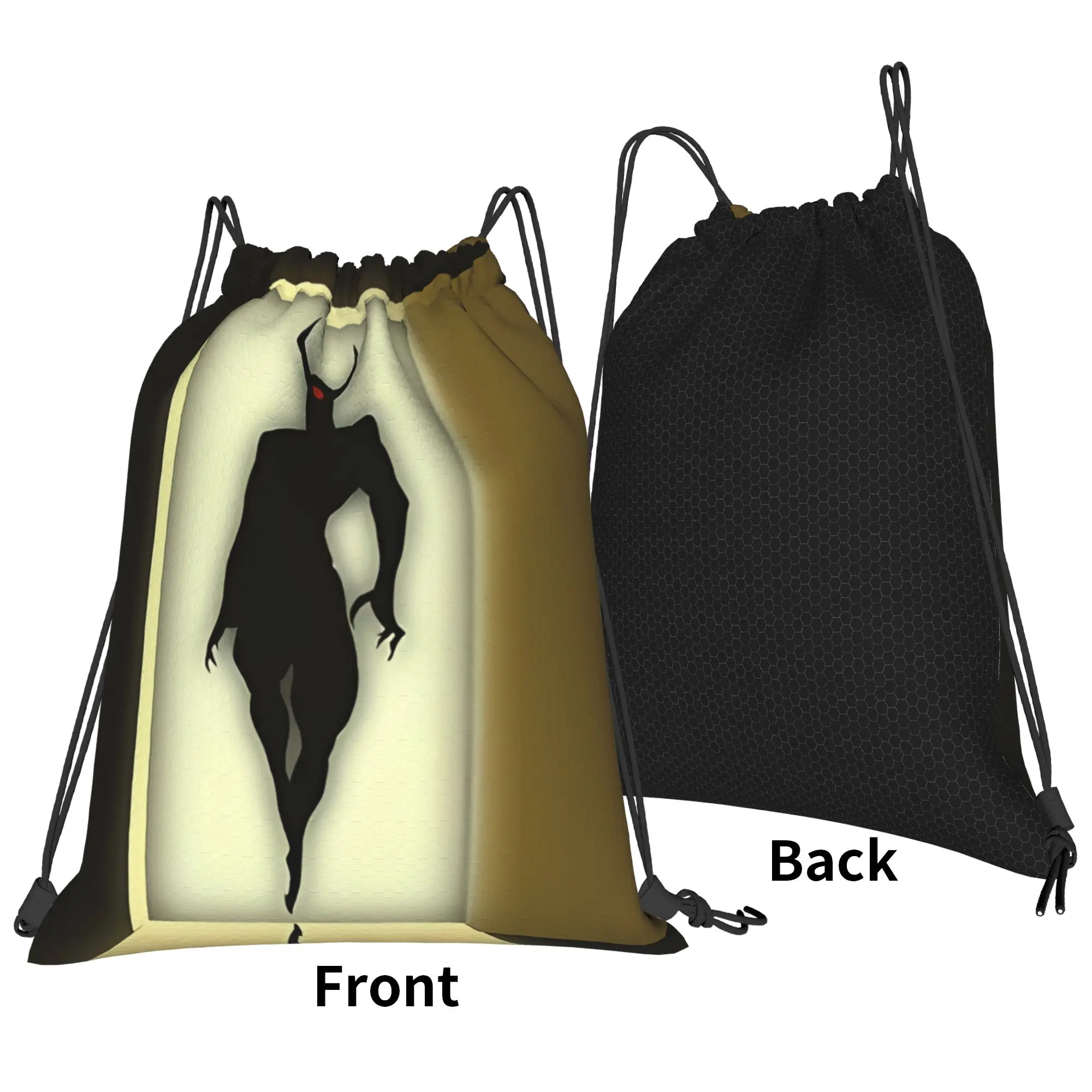 Entity Backrooms entity Portable Drawstring Bags Sports Riding Gym creepy aesthetic Storage Backpacks