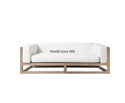 New Chinese high-end casual solid wood sofa