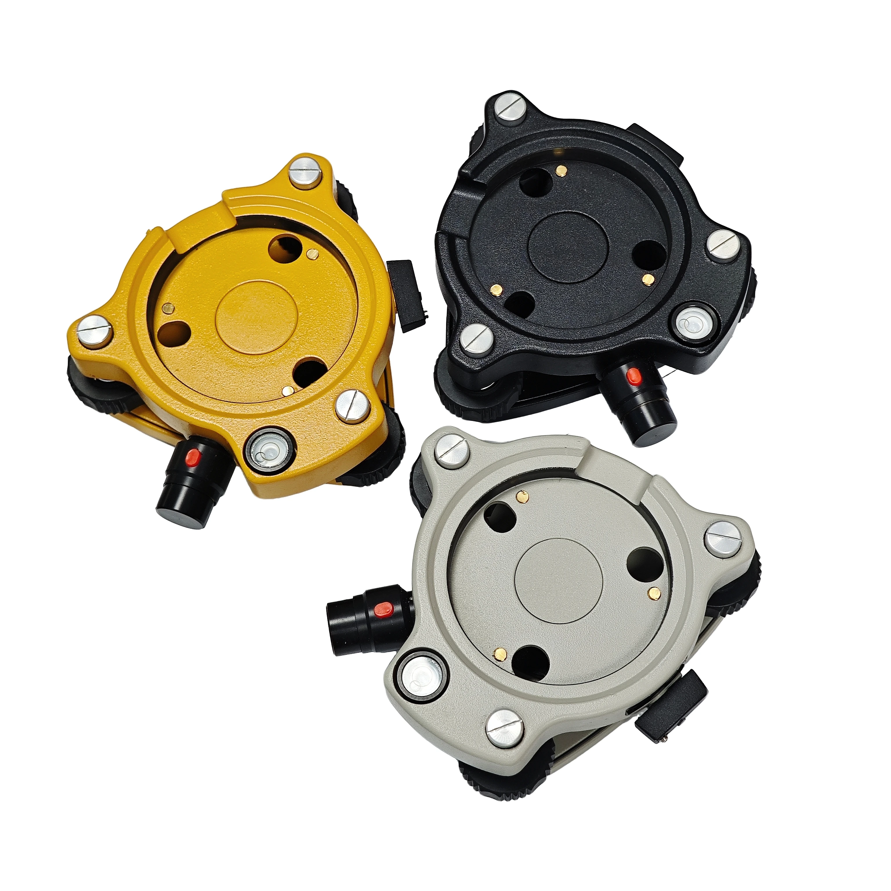FDJ01L 5/8x11 Thread Tribrach with Laser Adjustable Plummet for Trimble for Topcon Total Station Level Adapter Base GPS Mounting
