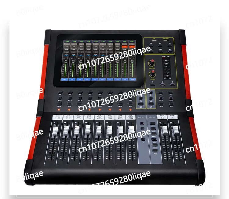 Professional DM20 Digital Audio Console Mixer 20 Channels for Studio & Live Performances for Live Streaming & Recording