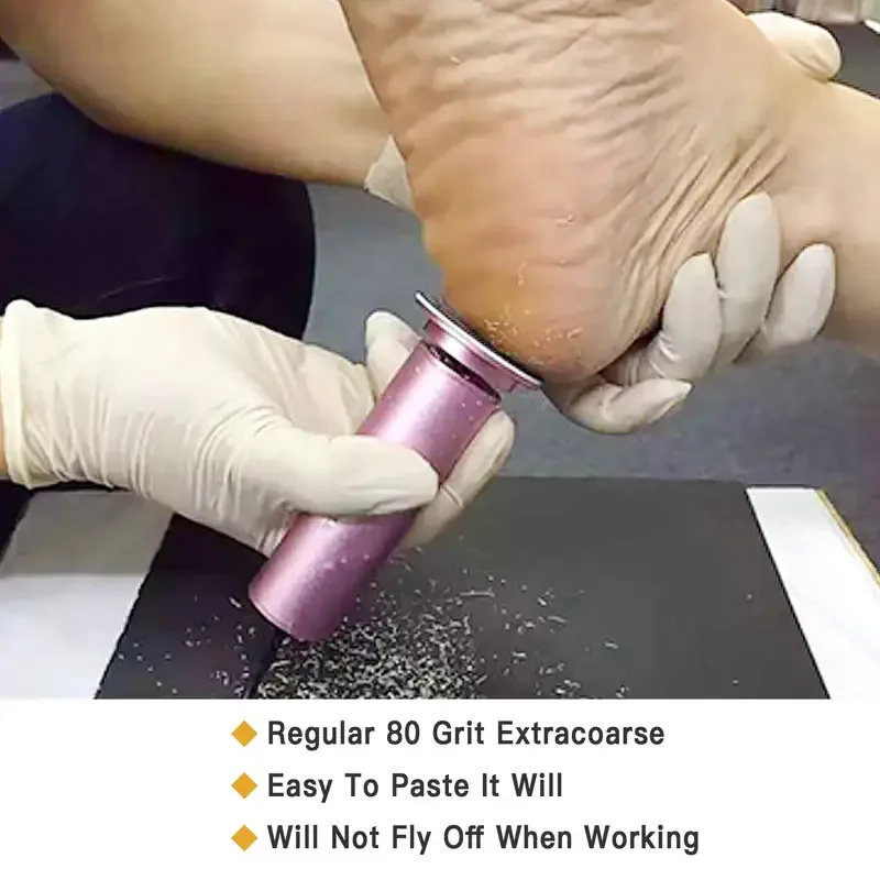 60pcs Replaceable Sanding Discs Electric Foot Hard Callus & Dead Skin  Foot Care   pedicure tools  piedra pomez para pies - view 6