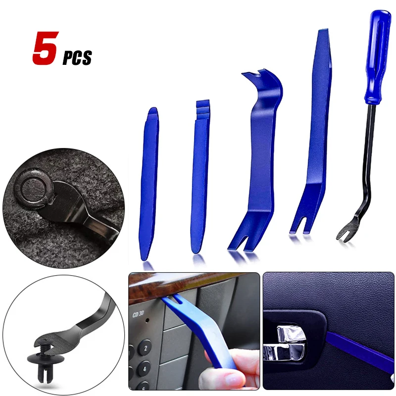 Car Tools Automotive Radio Panel Interior Door Clip Panel Trim Dashboard Removal Opening Tool Set Hand-held Car Repair Tool Kit