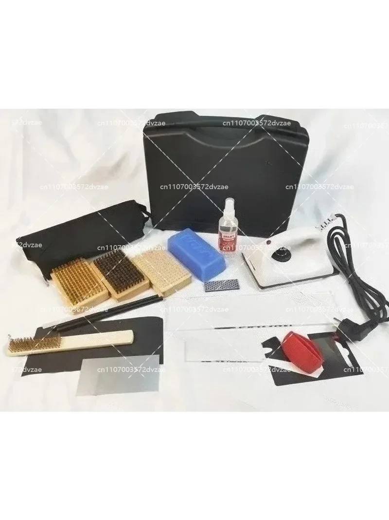 Snowboard Waxing Set Ski Maintenance Repair Veneer Double Board Iron Waxing Kit for Skis And Snowboards
