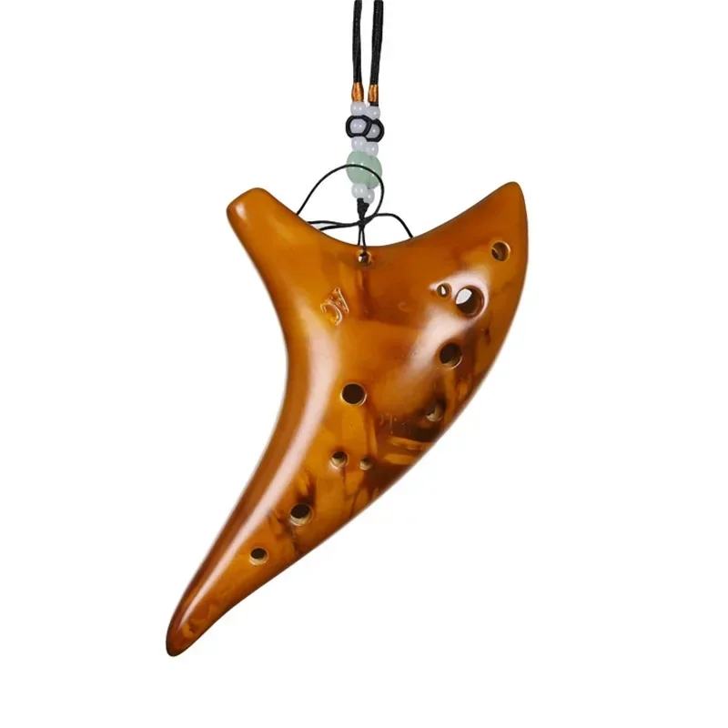 Ocarina12 tons alto c alta qualidade ocarina flauta clássica instrumento musical presente ideal para iniciantes bom timbre chinês tao