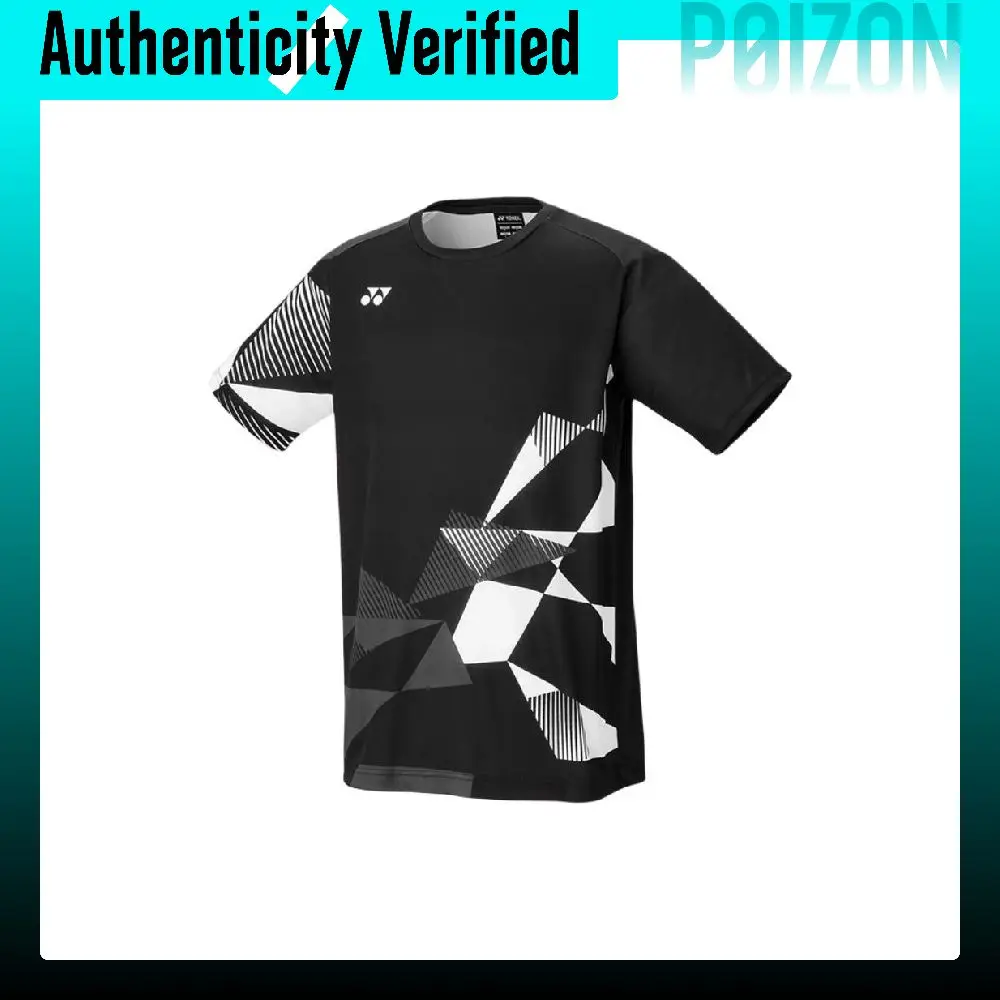 yonex-badminton-jersey-men's-black-16744ex