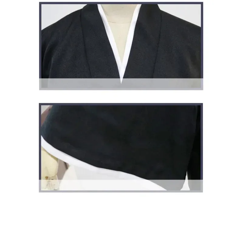 Bleach Cosplay Kuchiki Rukia Wigs and Kimono Uniform Halloween Costume For Woman Die Pa Anime Clothes Deguisement Disfraz Hombre