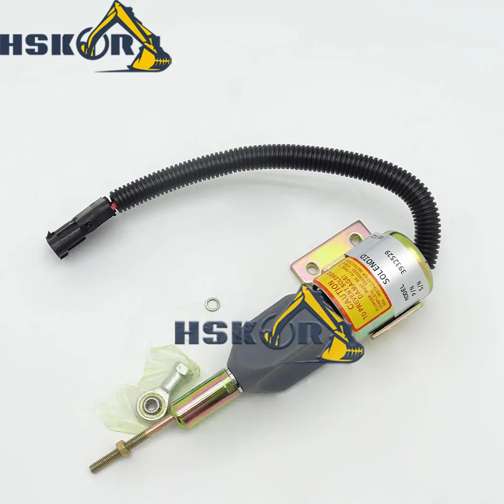 

3932529 Соленоид отключения подачи топлива 3930658 3935431 SA 475612 J 932529 , для дизельного двигателя Cummins 6BT5.9 4BT5.9,12V