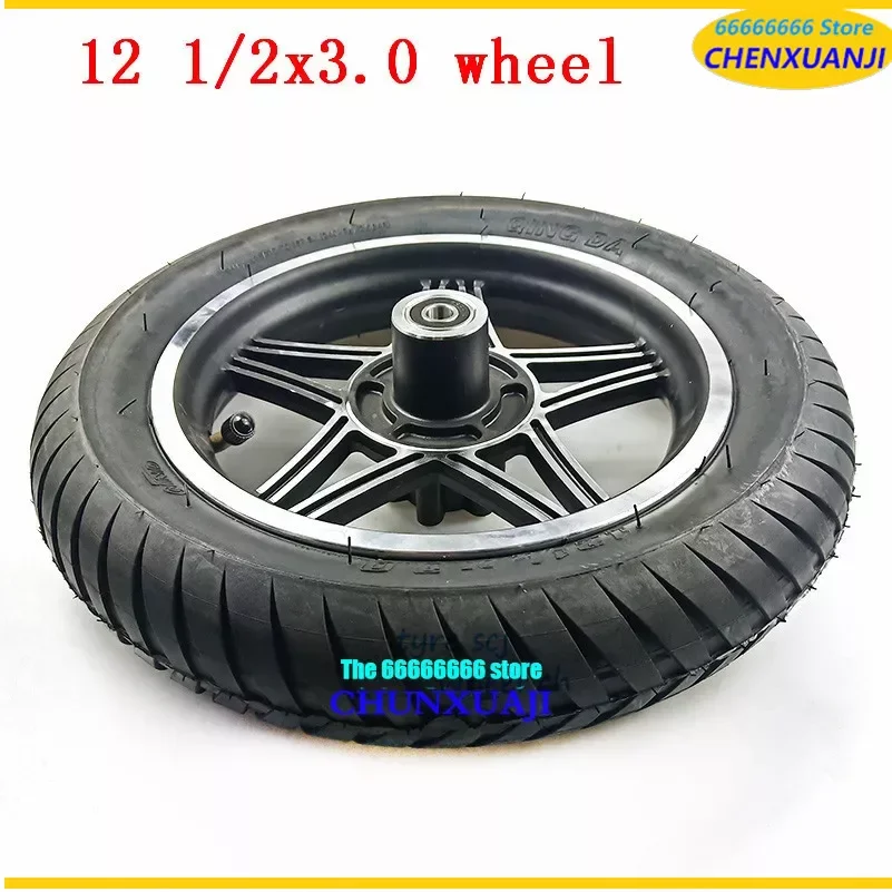 12x2.75 Alloy rims 12 1/2 x 3.0 tyre inner tube for electric scooters E-bike folding bicycles 12 inches tire Inflatable wheels