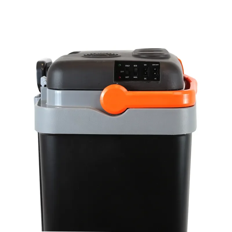 33L Portable Electric Car Refrigerator 12V DC Dual Zone Cooler for Camping RV Travel Wine Beer Storage Low Power Consumption