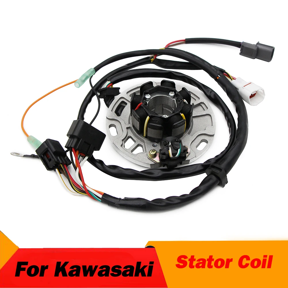 

Stator Coil Accessory For Kawasaki 21003-1380 KX250 KX250-K5 1998 Motorcycle Generator Magneto Stator Coil Accessory