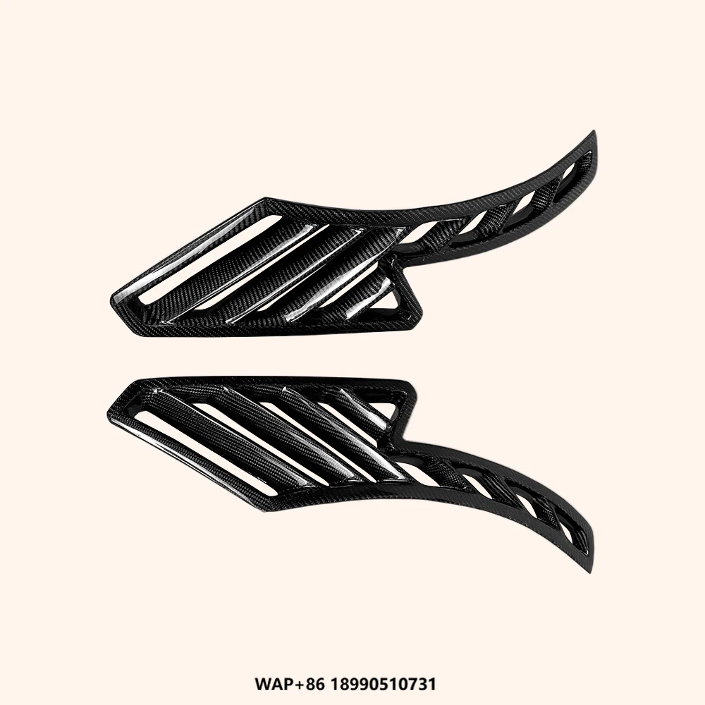 

Real M3 Vented Wet Carbon Fiber Front Fender Ducts for E92 E93 DIY Pair for Car Fenders