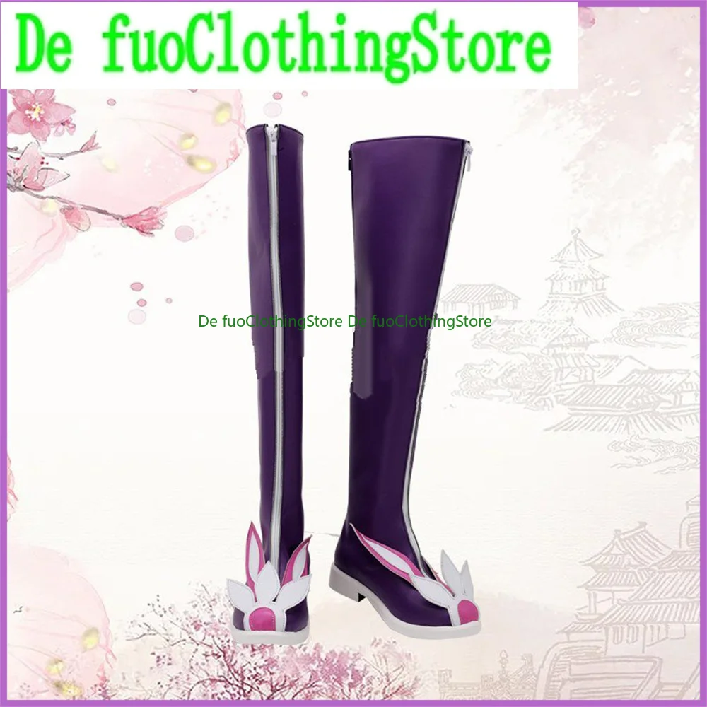 DefuoClothing Store ELSWORD Aisha, zapatos de Cosplay, botas, juego de Halloween, Navidad, accesorios de fiesta de personajes de Anime