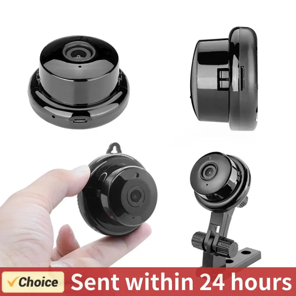 

Мини Wi-Fi IP-камера, беспроводная внутренняя камера ночного видения HD 1080P, камера наблюдения, двустороннее аудиообнаружение движения для домашних животных/детей