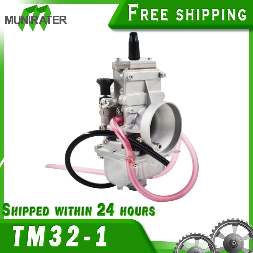 Carburetor For TM/TMX Flat Valve 32mm 32 mm TM32-1 TM-32 13-5042 TM32FS