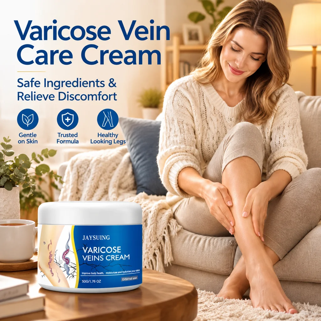 Varicose Veins Treatment Eliminate Spider Leg Soreness Swelling Moisturizing Dry Soothing Pain Leg Vasculitis Treatment Ointment