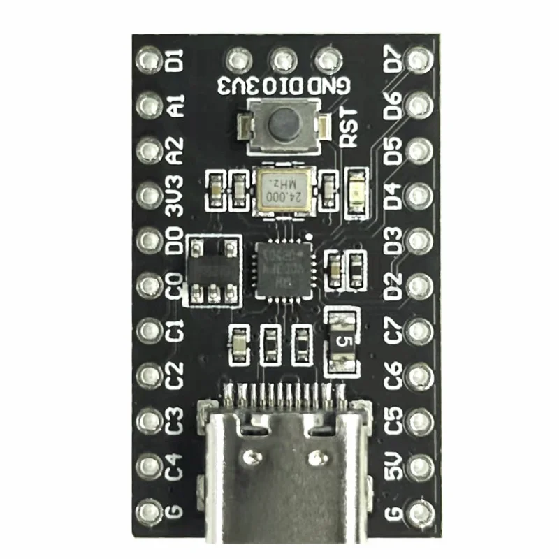 TYPE-C płyta rozwojowa minisystemu CH32V003 do RISC-V Nano CH32V003F4U6 Chip USB 22 PinPin