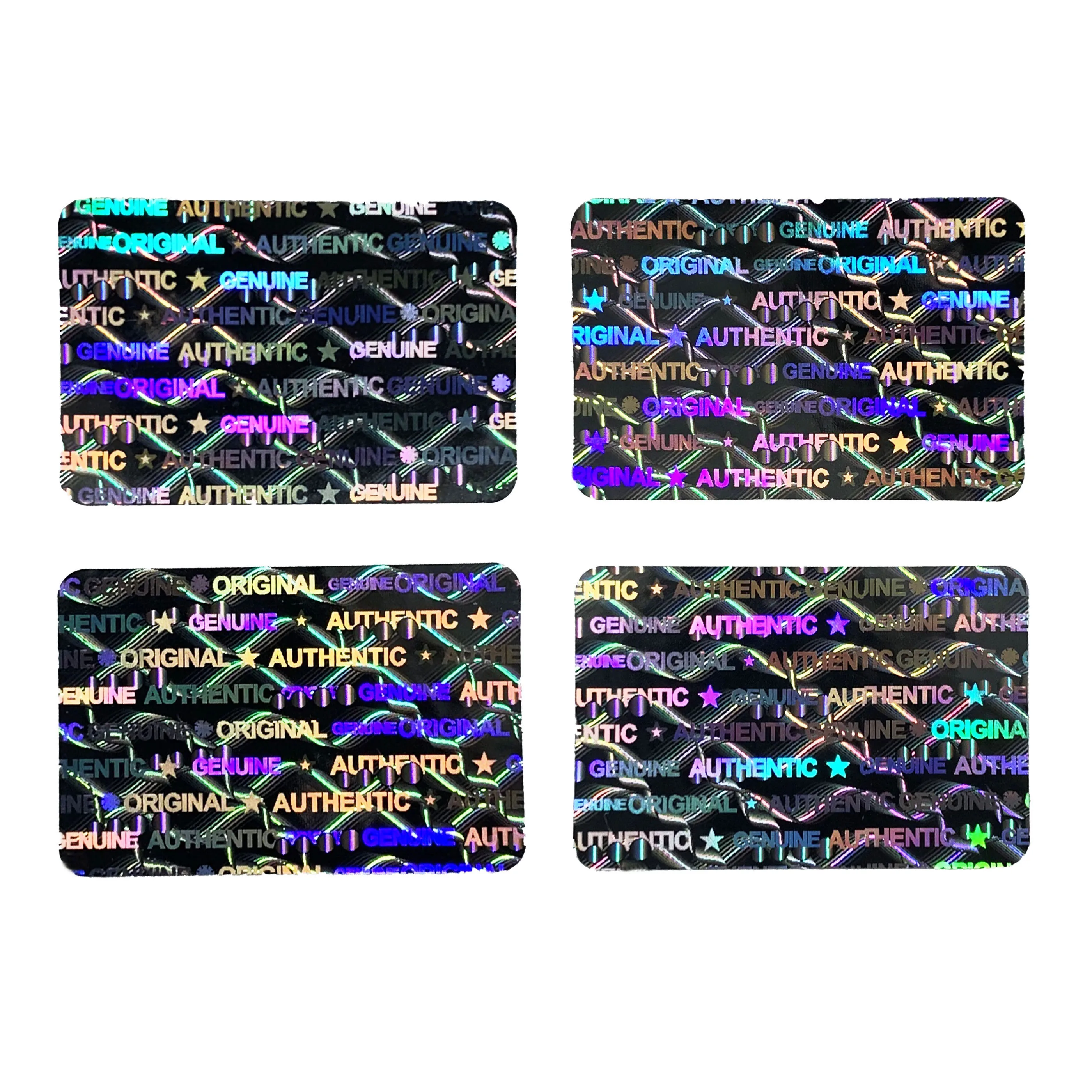 270 шт./540 шт. серебряная голографическая защитная наклейка, оригинальные лазерные защищенные от несанкционированного доступа подлинные уплотнительные наклейки для подарочной упаковки