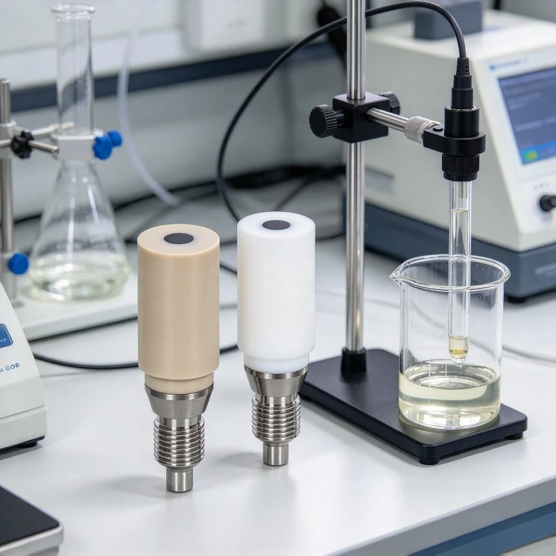 Rotating Disk Electrode 5mm Glassy Carbon Electrode For Electrochemical Experiment