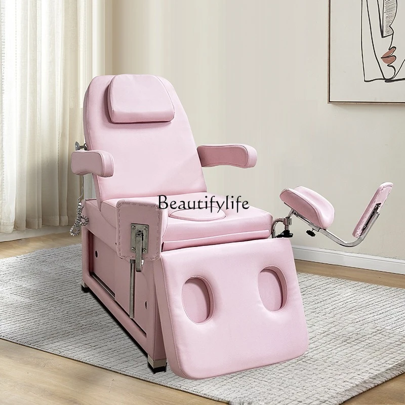 01-Electric inspection tattoo bed physiotherapy bed