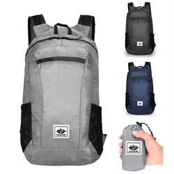 Ultra Light Outdoor Hiking Backpack Convenient Storage Bag Waterproof and Foldable Backpack Storage Bag