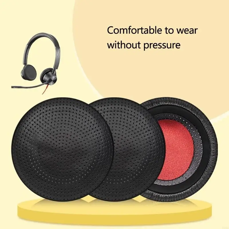 E8BA Nyaman Telinga Telinga Bantal Penggantian untuk C3225 C3215 B825 C510 Penggunaan Berputaran Berpengerode oleh Profesional