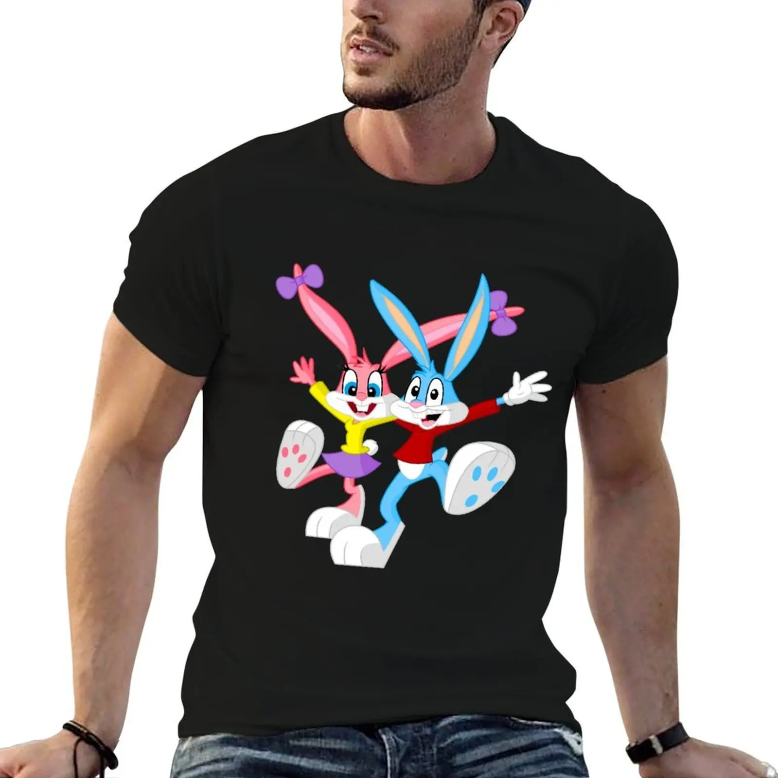 Babs and Buster T-Shirt quick drying for a boy t shirts for men cotton