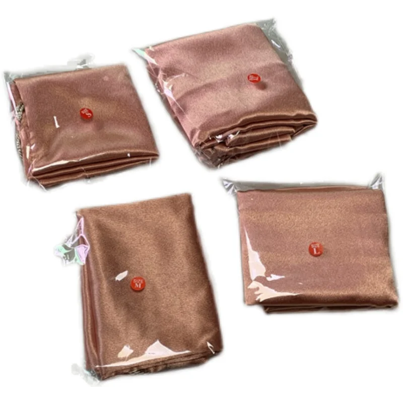 Silk Bag Rose Gold Wood Ear Drawstring Bags Cosmetic Skin Care Storage Pouch Clothes Shoes Dust Pouches Customizable Logo