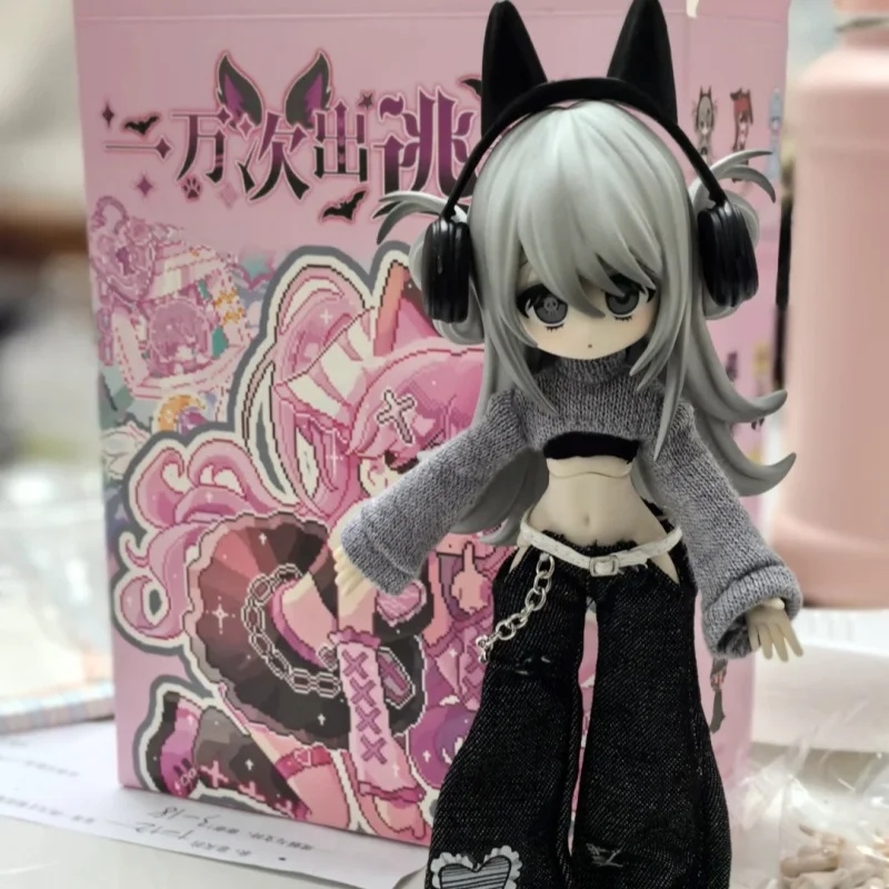 متوفر في المخزون الأصلي سلسلة خطط عشرة آلاف مرات صندوق أعمى أنيمي عمل الشكل بولي كلوريد الفينيل تمثال الديكور أرقام تحصيل الهدايا