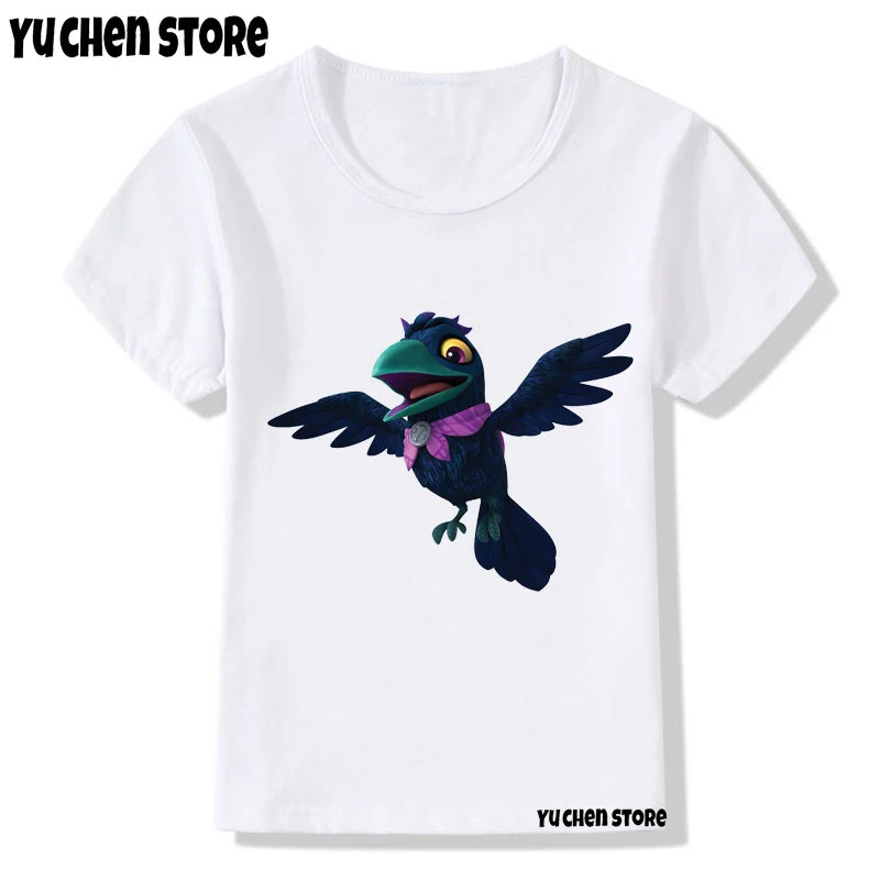 2022 New Boys T-Shirts Funny Cartoon Santiago Graphic Print Children Tshirt Cute Girls T Shirts Casual Kids Clothe Tumblr Tee