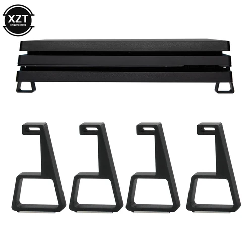 Imagen 1 del producto Soporte de versión Horizontal de refrigeración para accesorios de PS4 para PS4 Slim/Pro Base soporte de montaje plano para Playstation 4