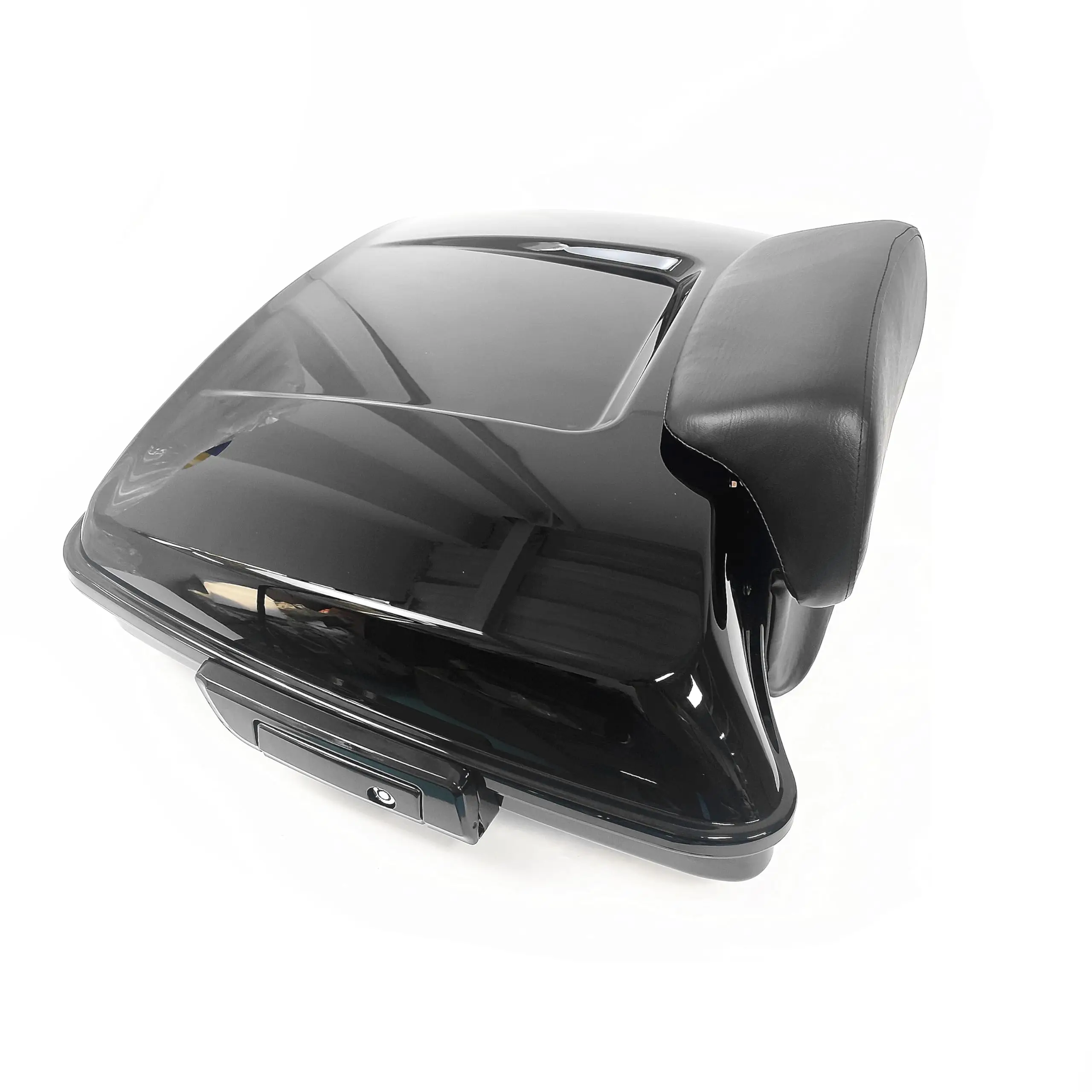 Top Case Moto Trunk Razor Tail Box With Luggage Rack For Harley Touring 1997-2008 Road King Road Glide Street Glide