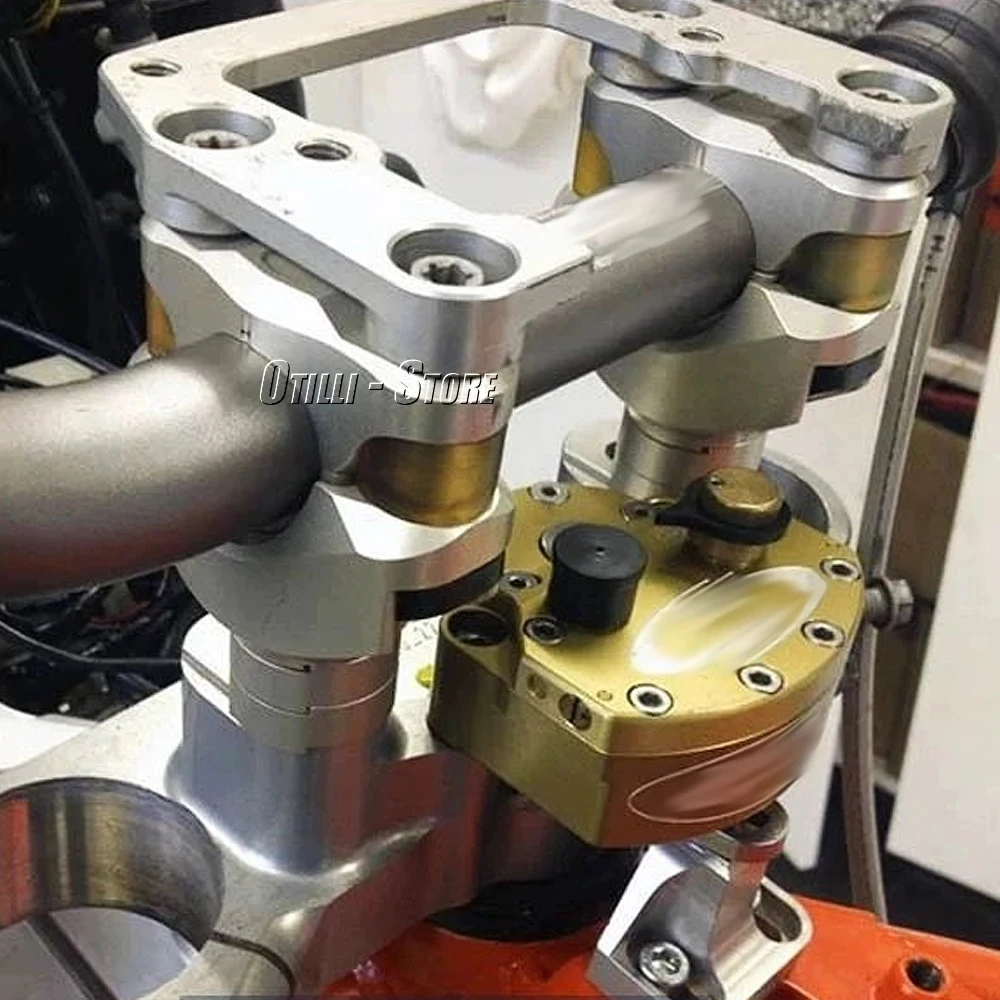 Motorcycle 28mm Handlebar Risers CNC Aluminum Heightening Handlebar Clamp For KTM 690 Duke 790 Adv 1190 ADV 1290 Super Adventure view 2