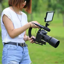 Camera Handle Grip Camera Stabilizer Photography Equipment C-Shaped Handheld Stabilizer Handle Grip Camera Holder Camera Grip