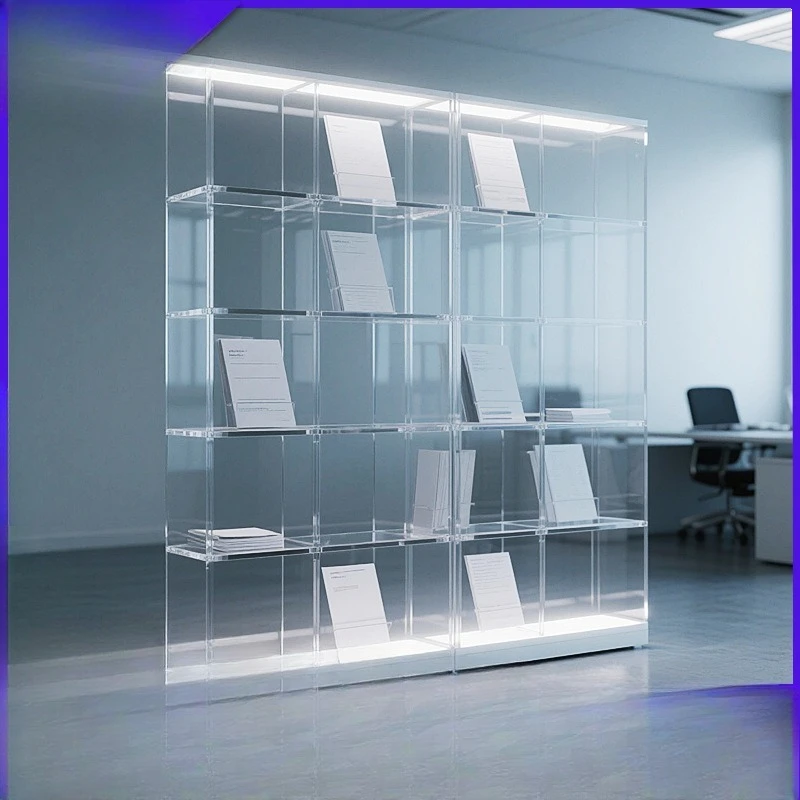 Transparent figure acrylic display cabinet, bag luxury display cabinet