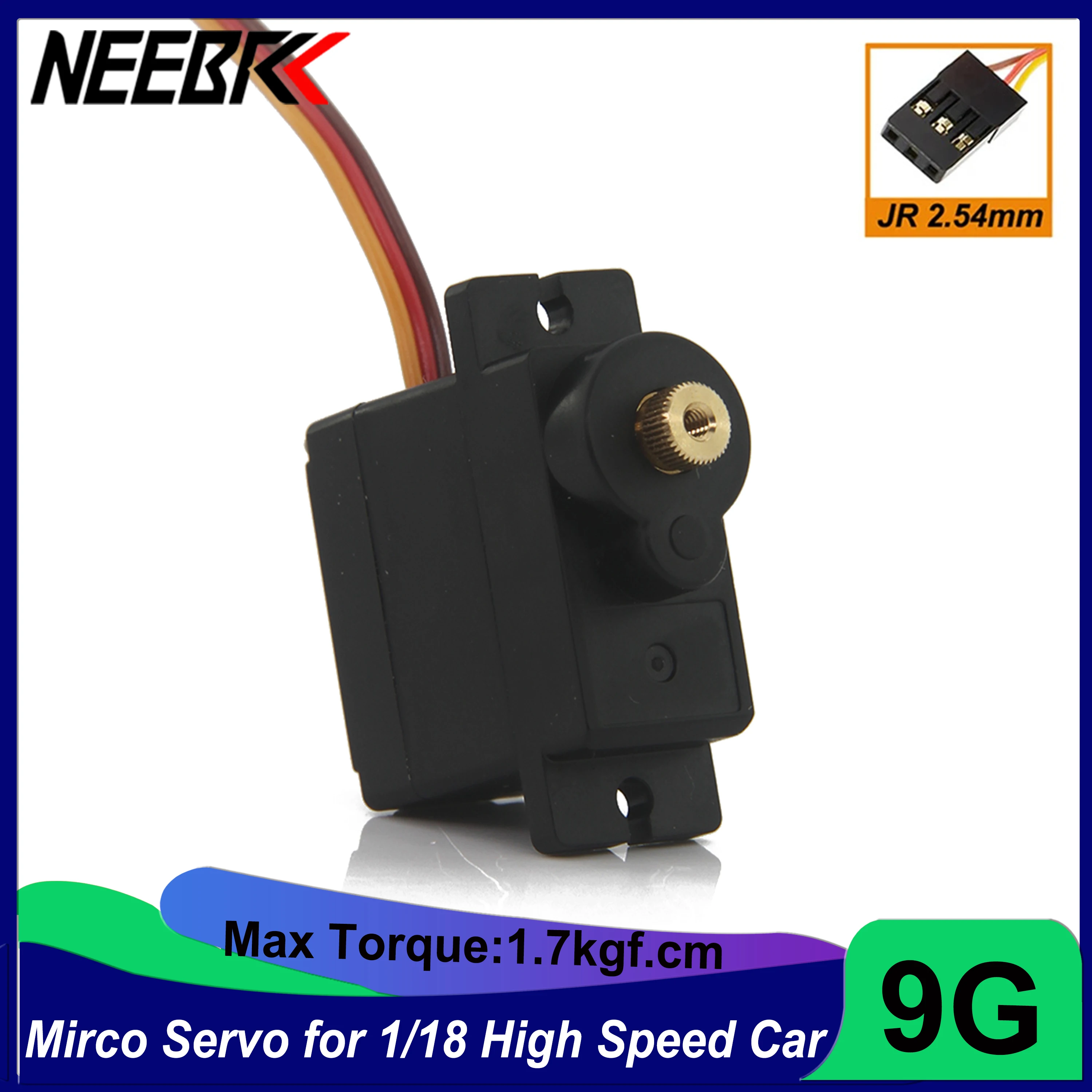 Neebrc 9g metall getriebe 5v digital mirco servo für rc autos renn drift hoch geschwindigkeit hbx wltoys spielzeug roboter upgrade teile