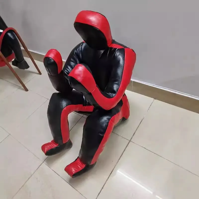 Wrestling dummy MMA mixed martial arts puppet, judo fighting lock technique, twisting technique training simulation dummy