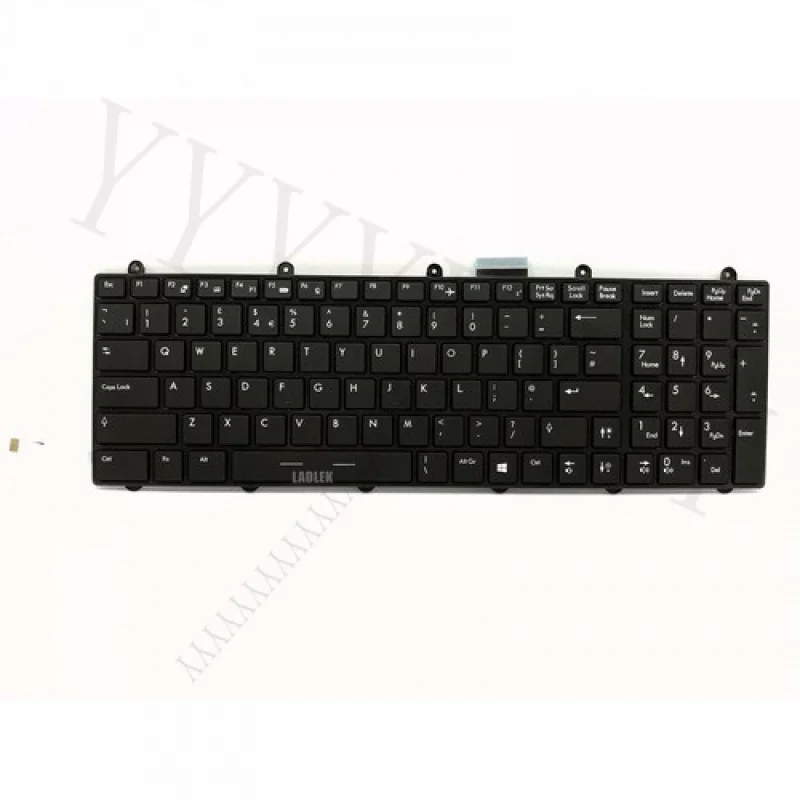 

QNew Full RGB Colorful backlit UK keyboard for MSI V139922AK1/V139922DK1 UK