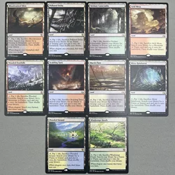 KTK CMM-Ⅰ03 Tcg cards magical German Black Core fetch lands arid mesa the marsh flats scalding tarn verdant gathering