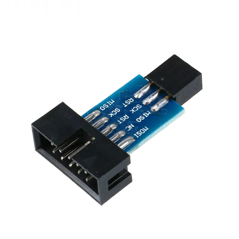 1PCS 10 Spille A 6 Spille Adattatore Connettore Della Scheda Per Arduino ISP Convertitore di Interfaccia AVR AVRISP USBASP STK500 Standard