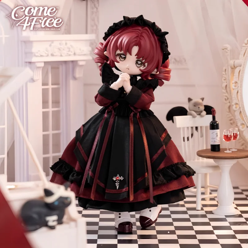 COME4FREE menthe poivrée Manbomagly nuit conte de fées série bébé vêtements OB11 poupée BJD jupe 12 Cent vêtements poupée vêtements accessoires