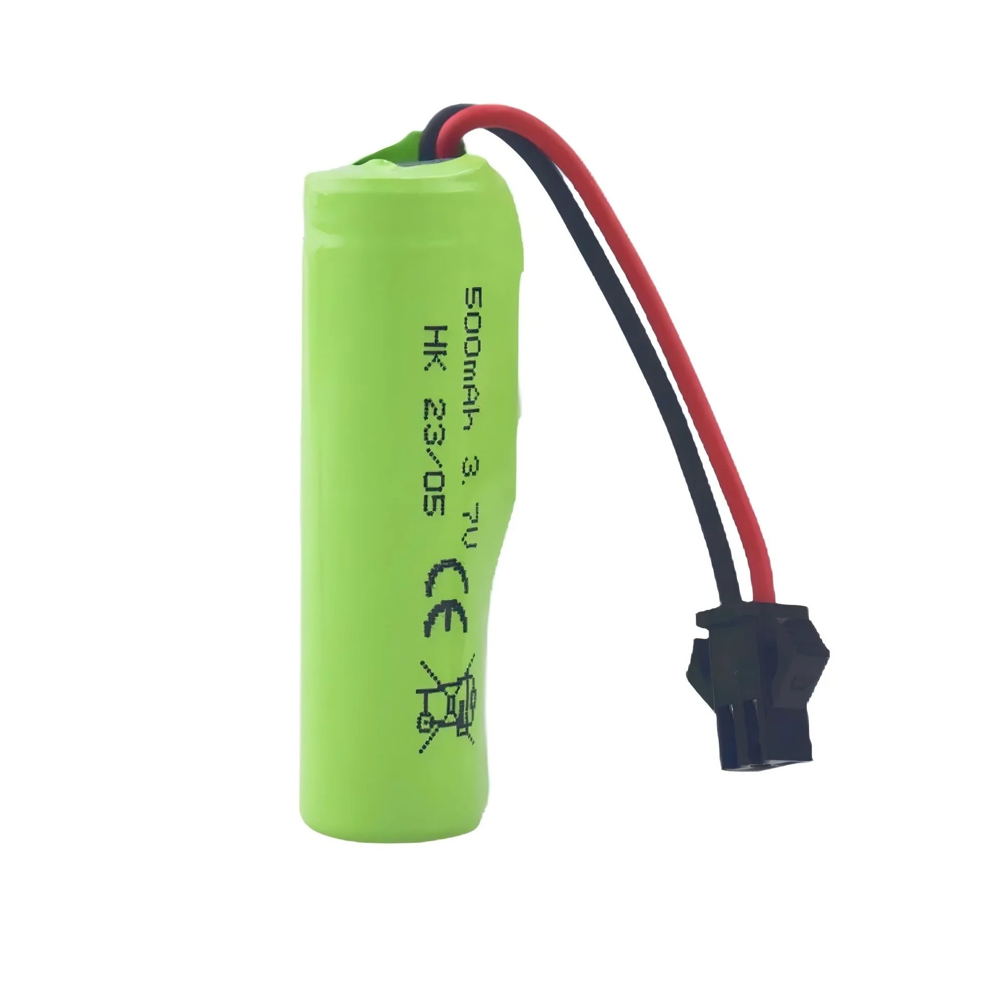 Аккумулятор Li-ion 14500 3.7V 500mAh с разъемом SM-2P, увеличенное время работы для радиоуправляемой машинки-перевертыша C2 D828, Li-ion аккумулятор 14500